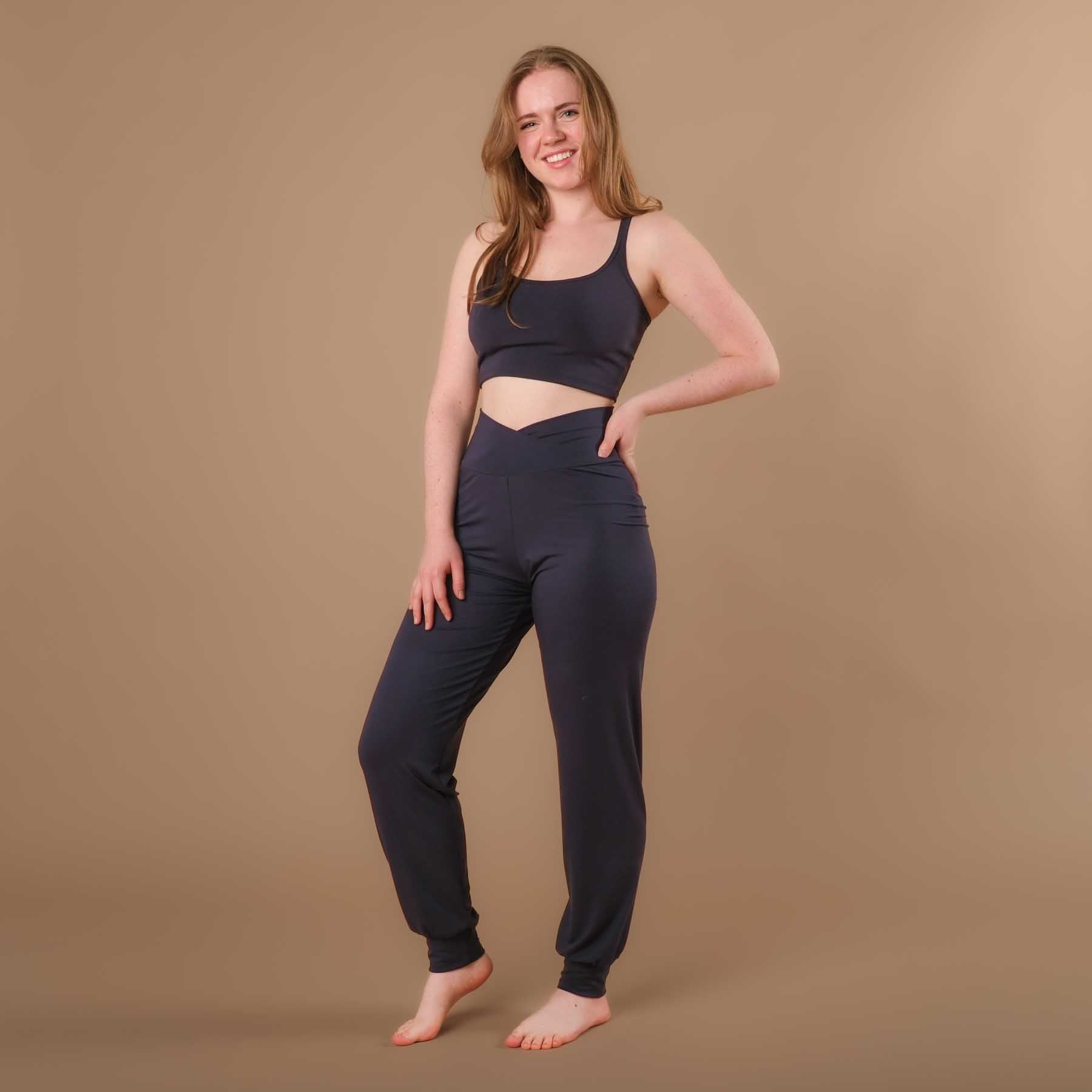 Pantalon de yoga Viki décontracté navy