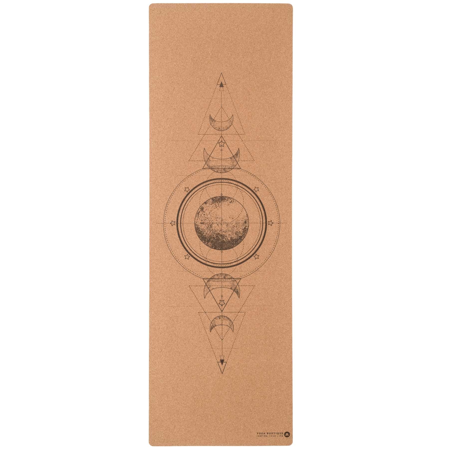 Tapis de yoga extra long liège Moon