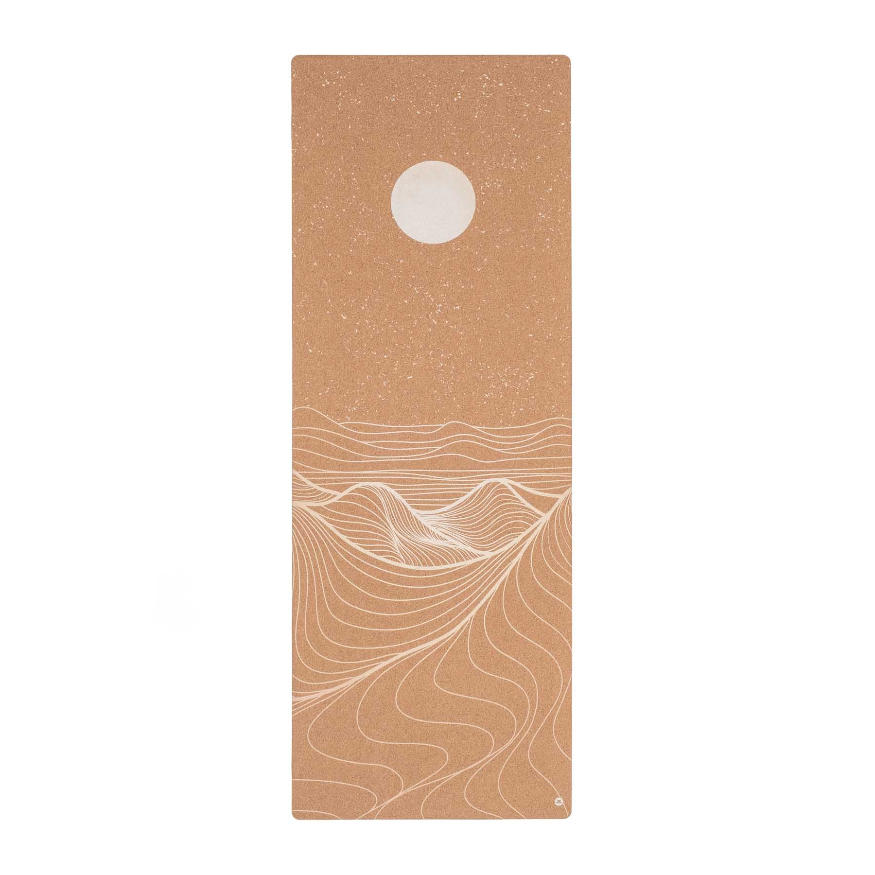 Eco tapis de yoga liège Sahara