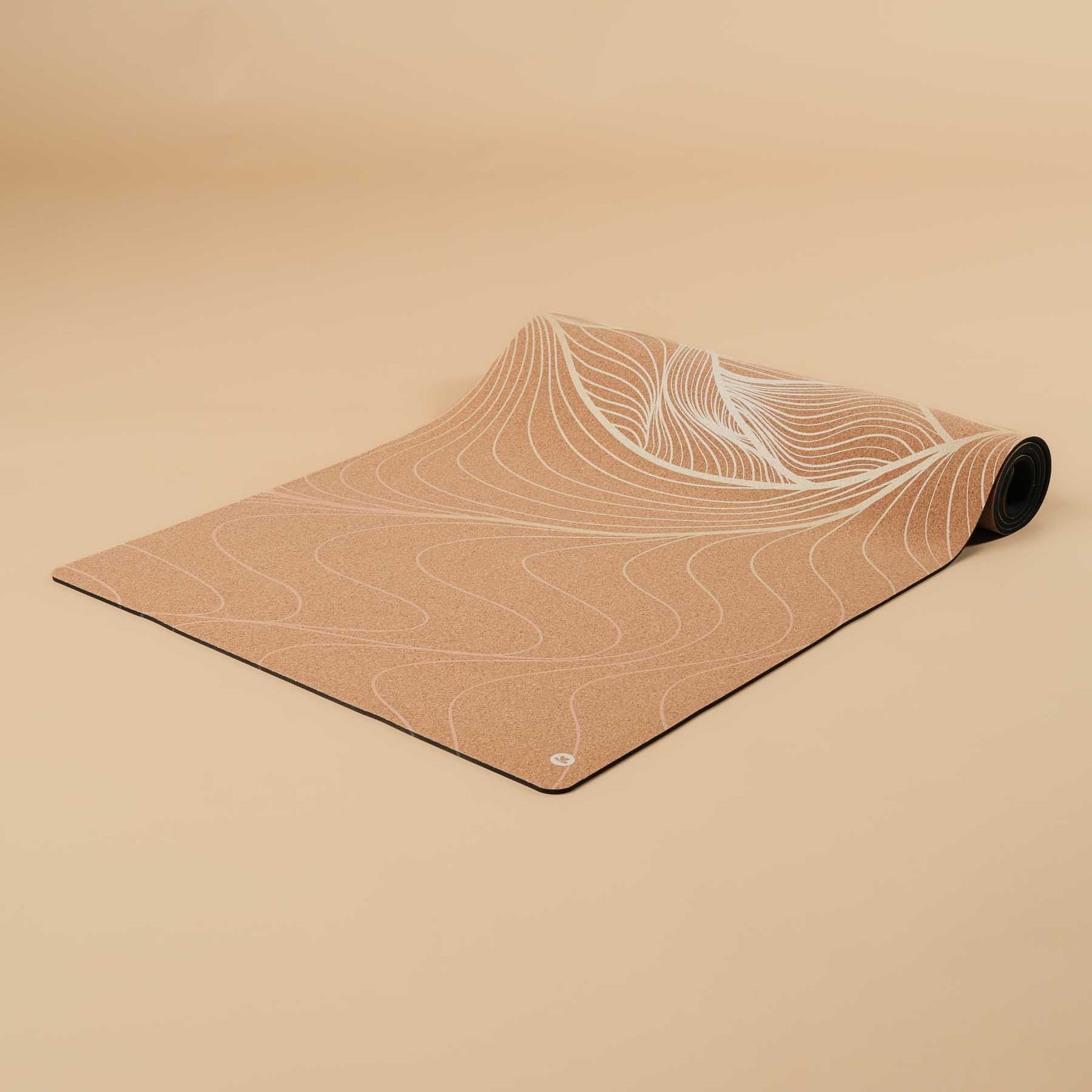 Eco tapis de yoga liège Sahara