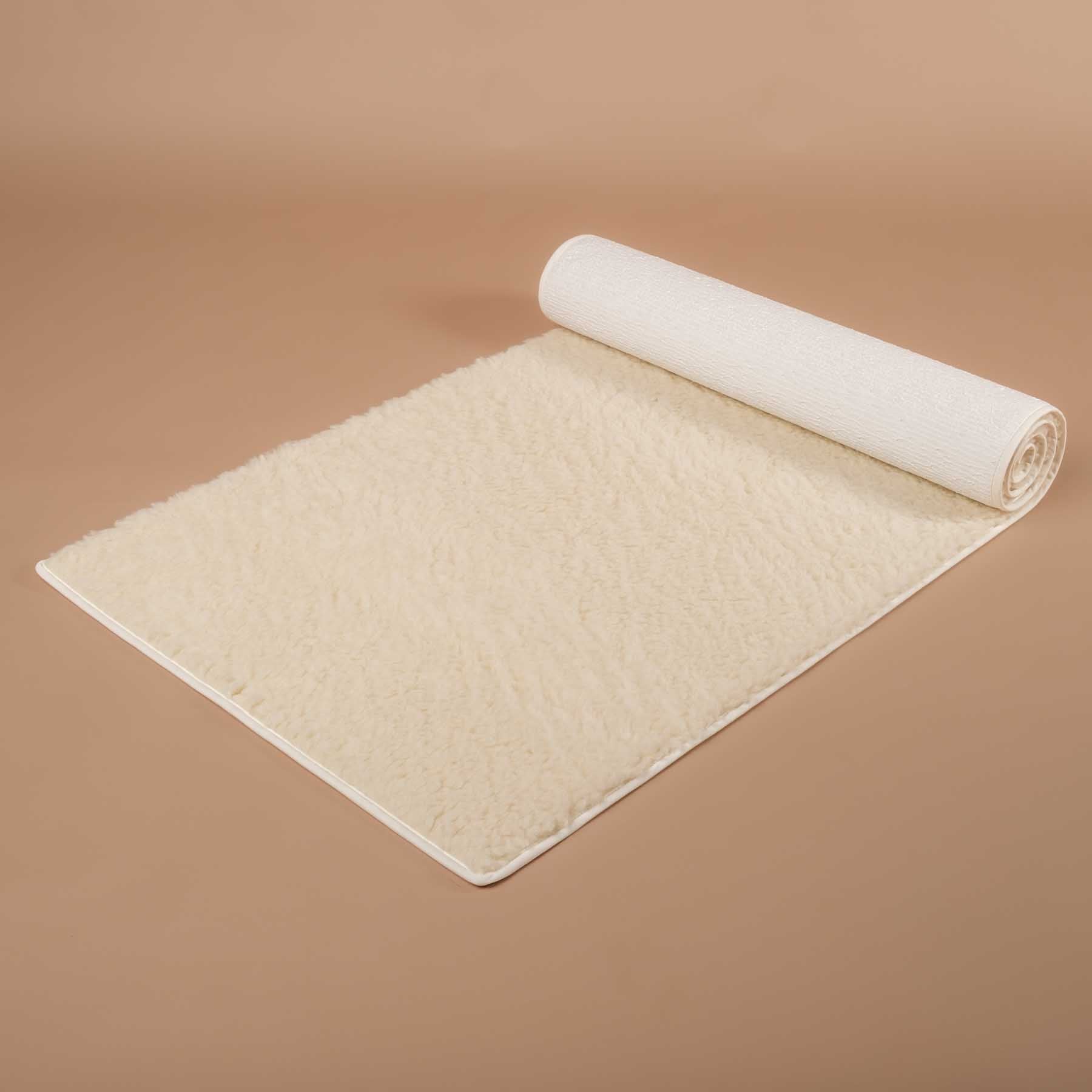 Tapis de yoga en laine vierge Premium