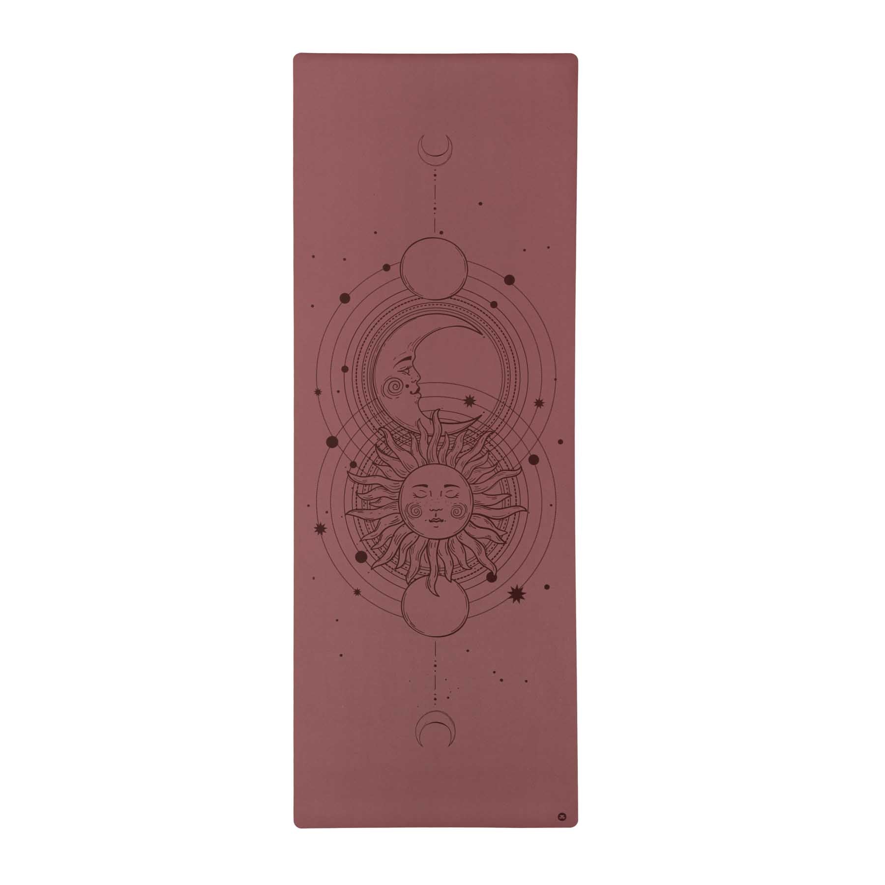 Tapis de yoga SuperGrip 2.0 Cosmos antidérapant berry