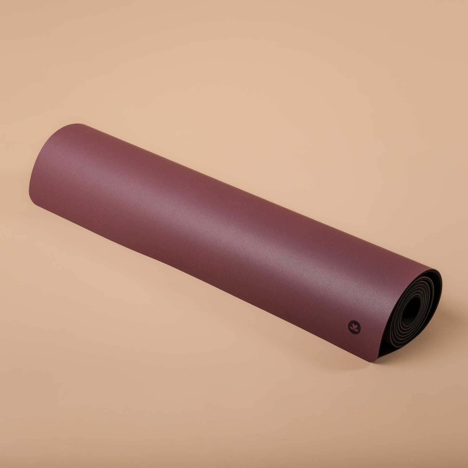 Tapis de yoga SuperGrip 2.0 Cosmos antidérapant berry