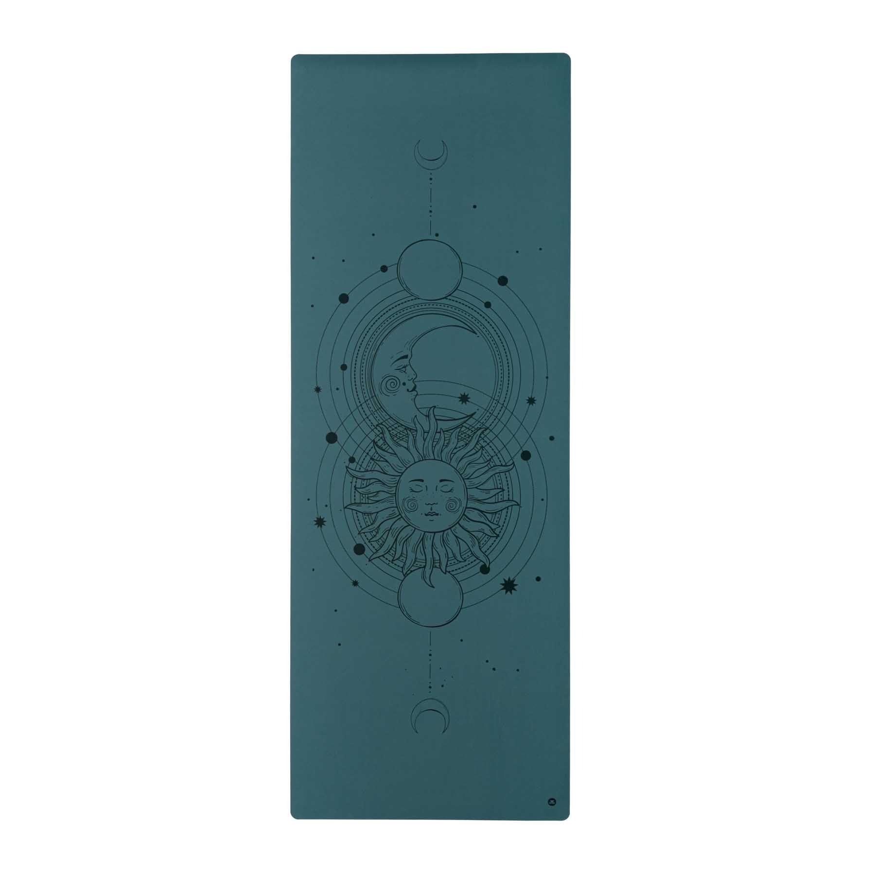 Tapis de yoga SuperGrip 2.0 Cosmos antidérapant petrol