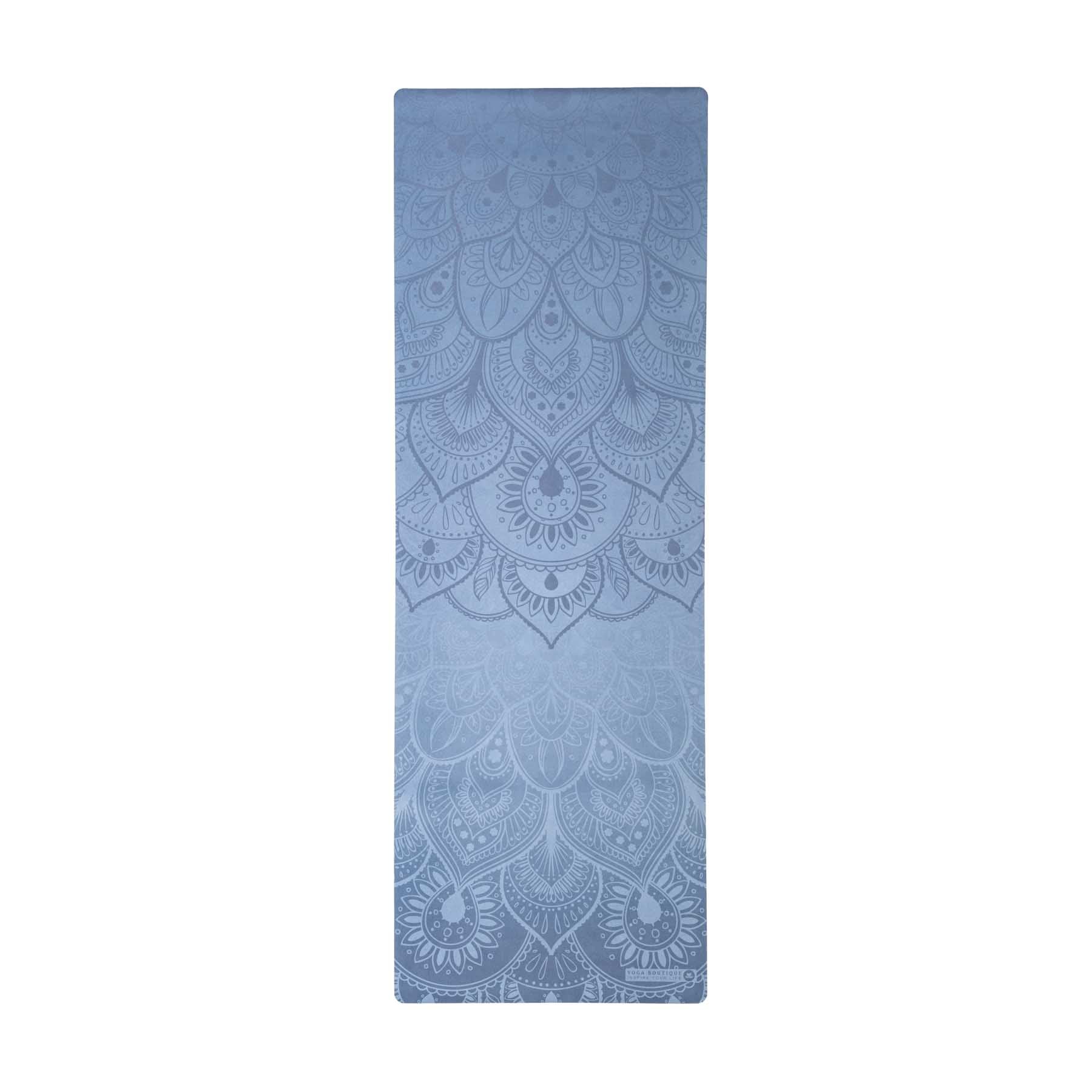 Tapis de voyage - Tapis de yoga Mandala bleu