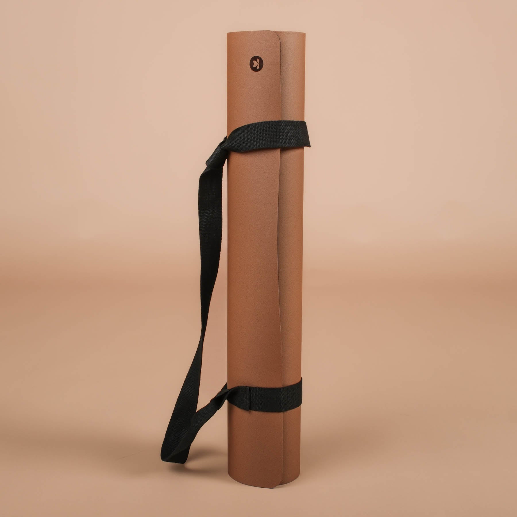Tapis de yoga SuperGrip très antidérapant en caoutchouc naturel durable de couleur coffee