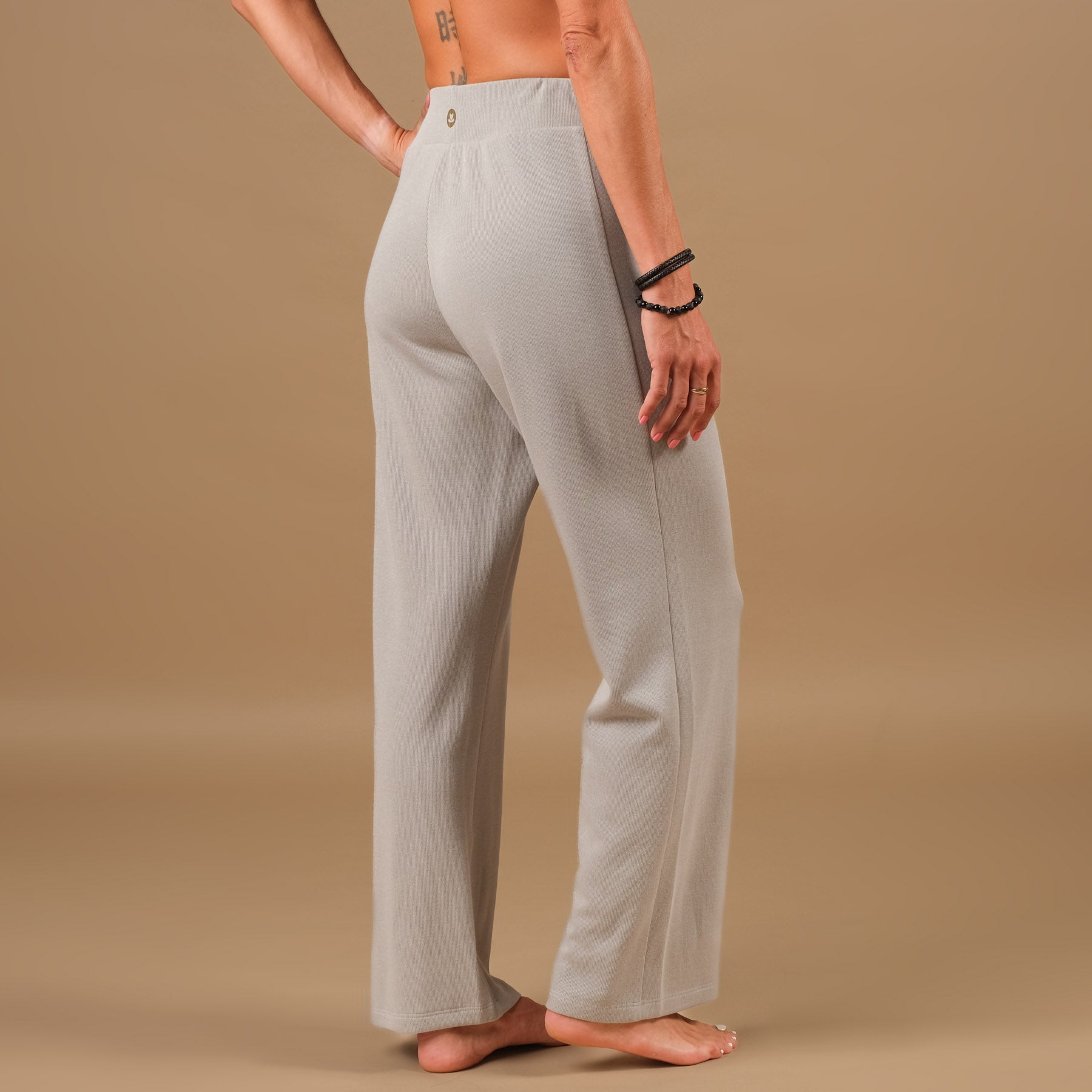 Yoga Culotte pantalon large Cosy Swiss made gris