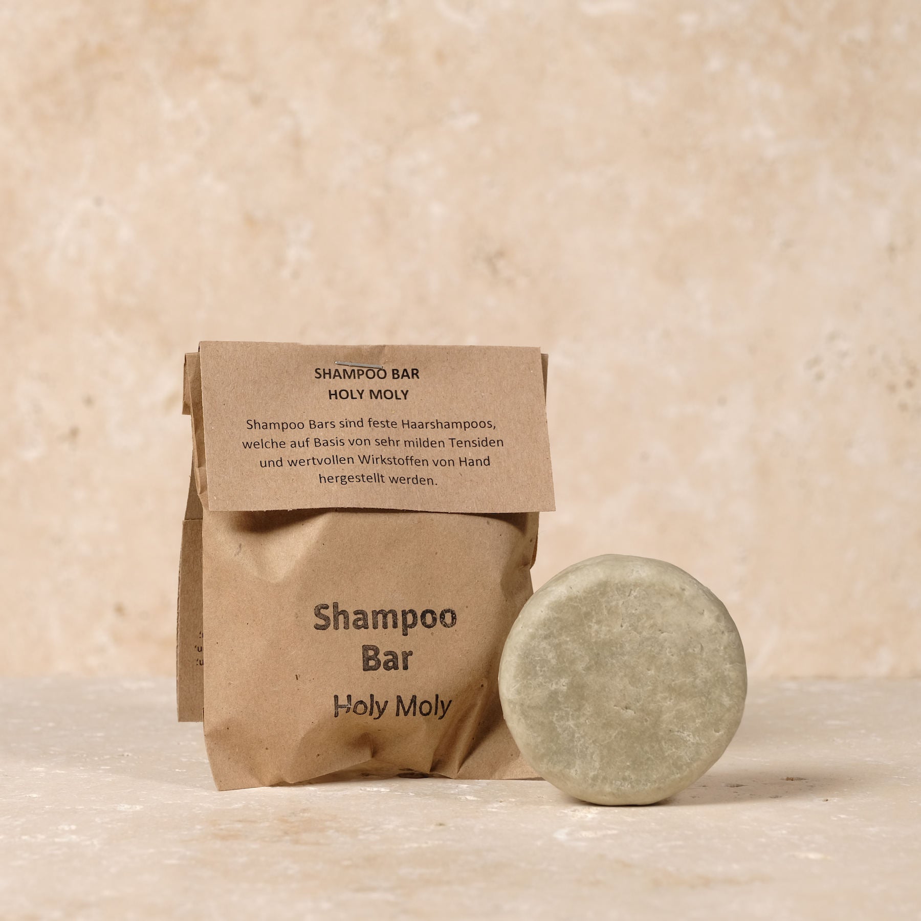 Savon capillaire durable Zero Waste - Shampoo Bar - Holy Moly