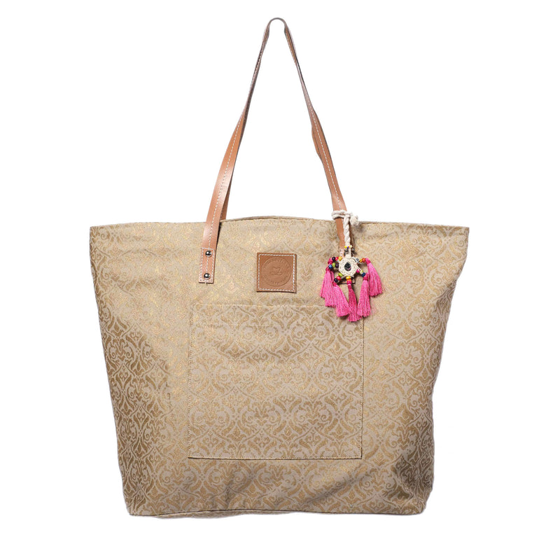 Sac de Tapis de Yoga en jute et coton