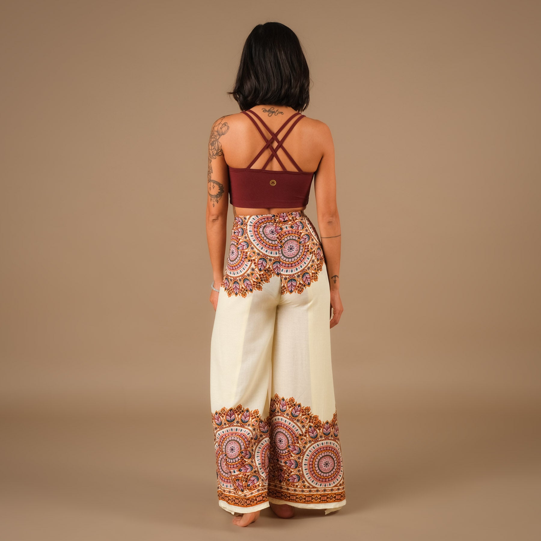 Pantalon Palazzo Wrap Jaipur