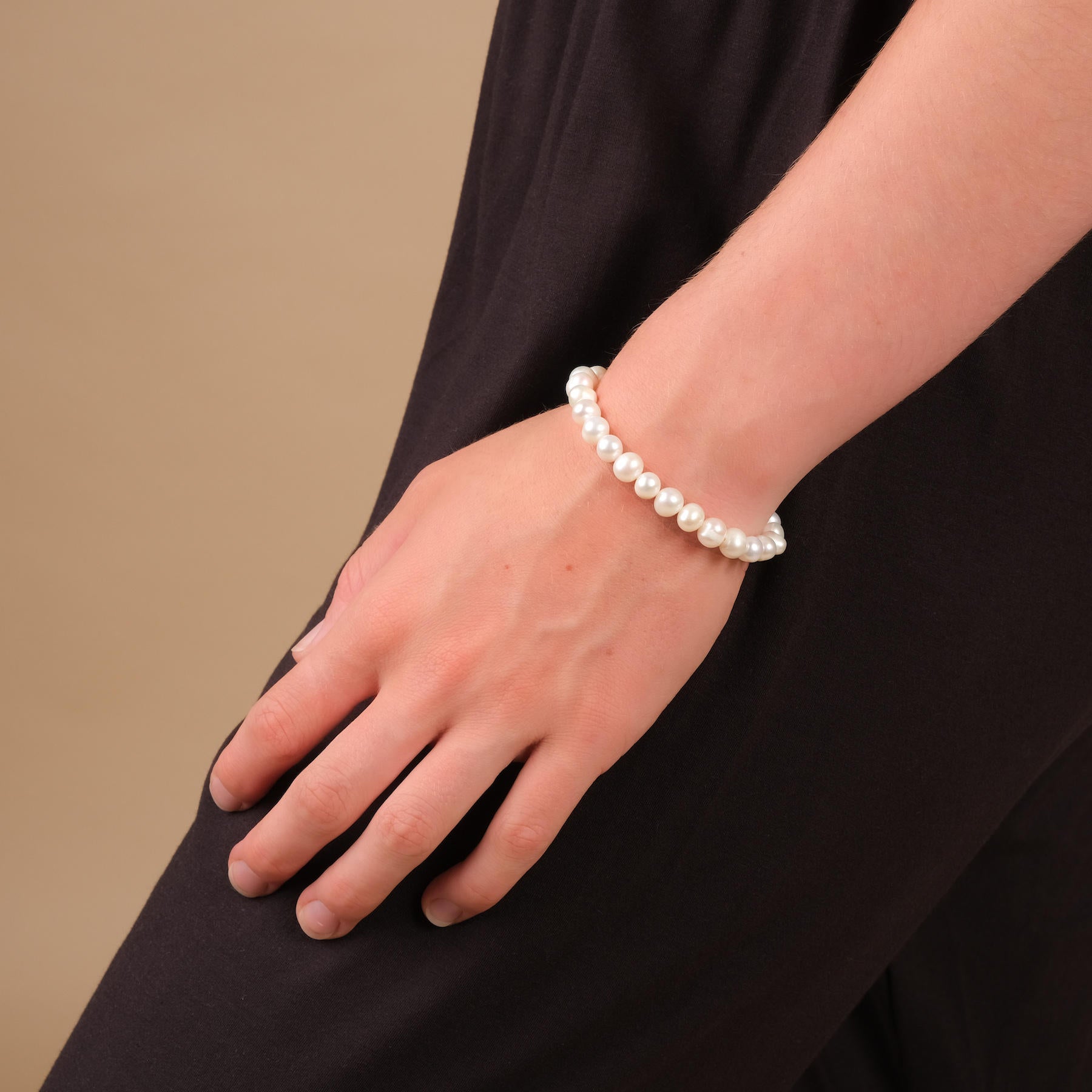 Bracelet de perles Elegance perles d'eau douce véritables