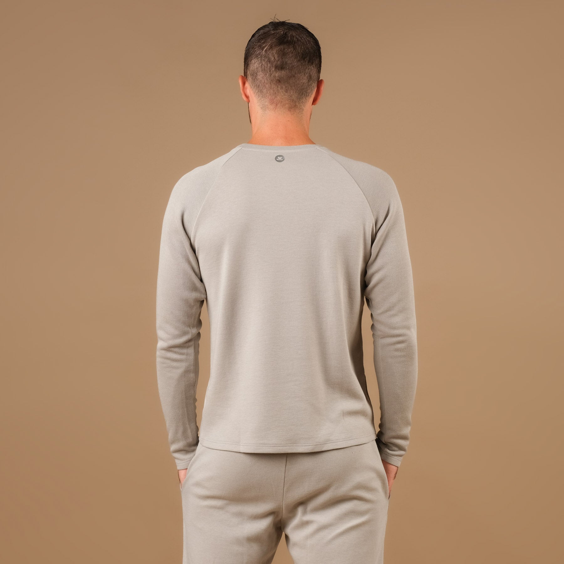 Sweat-shirt de yoga unisexe Cosy gris
