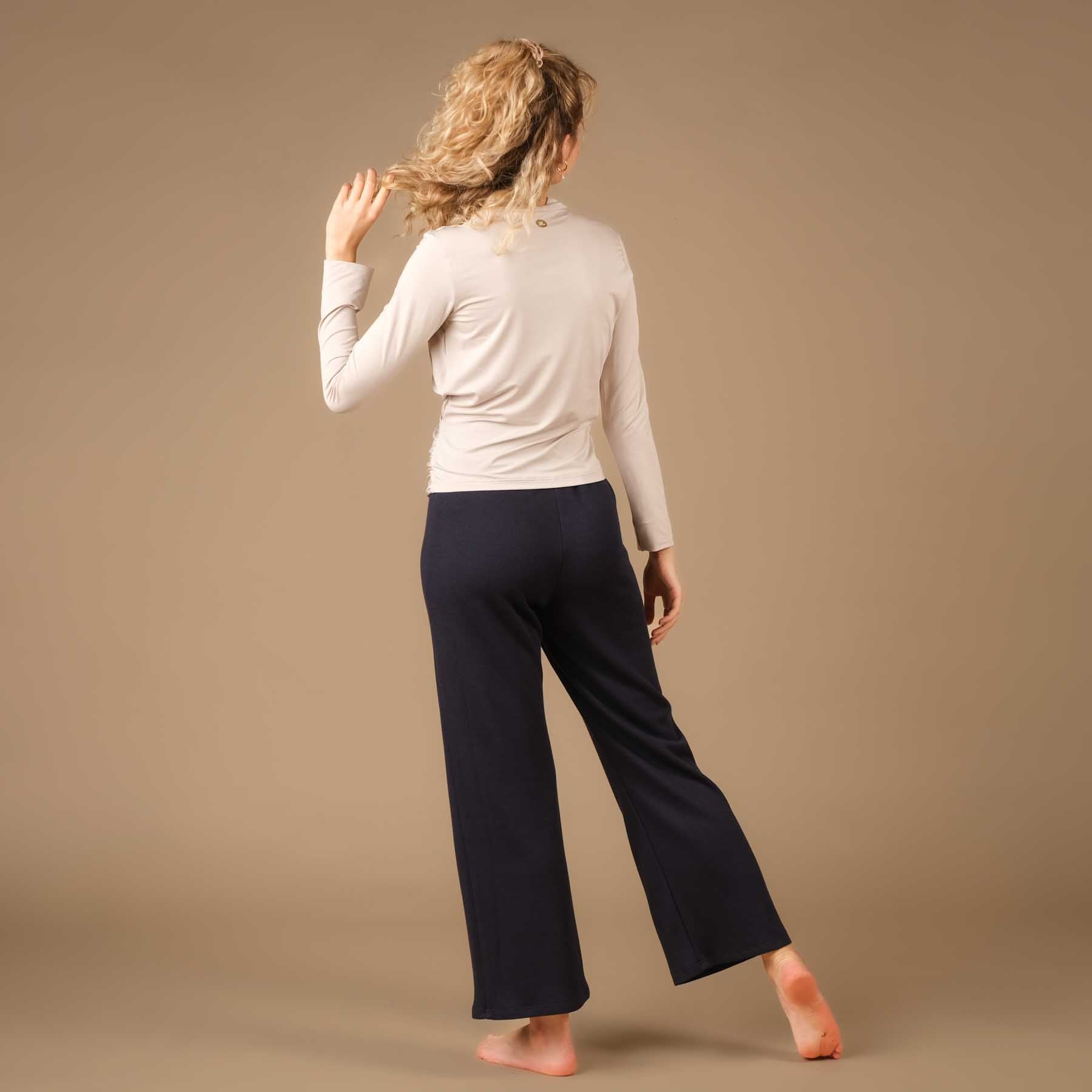 Yoga Culotte pantalon large Cosy