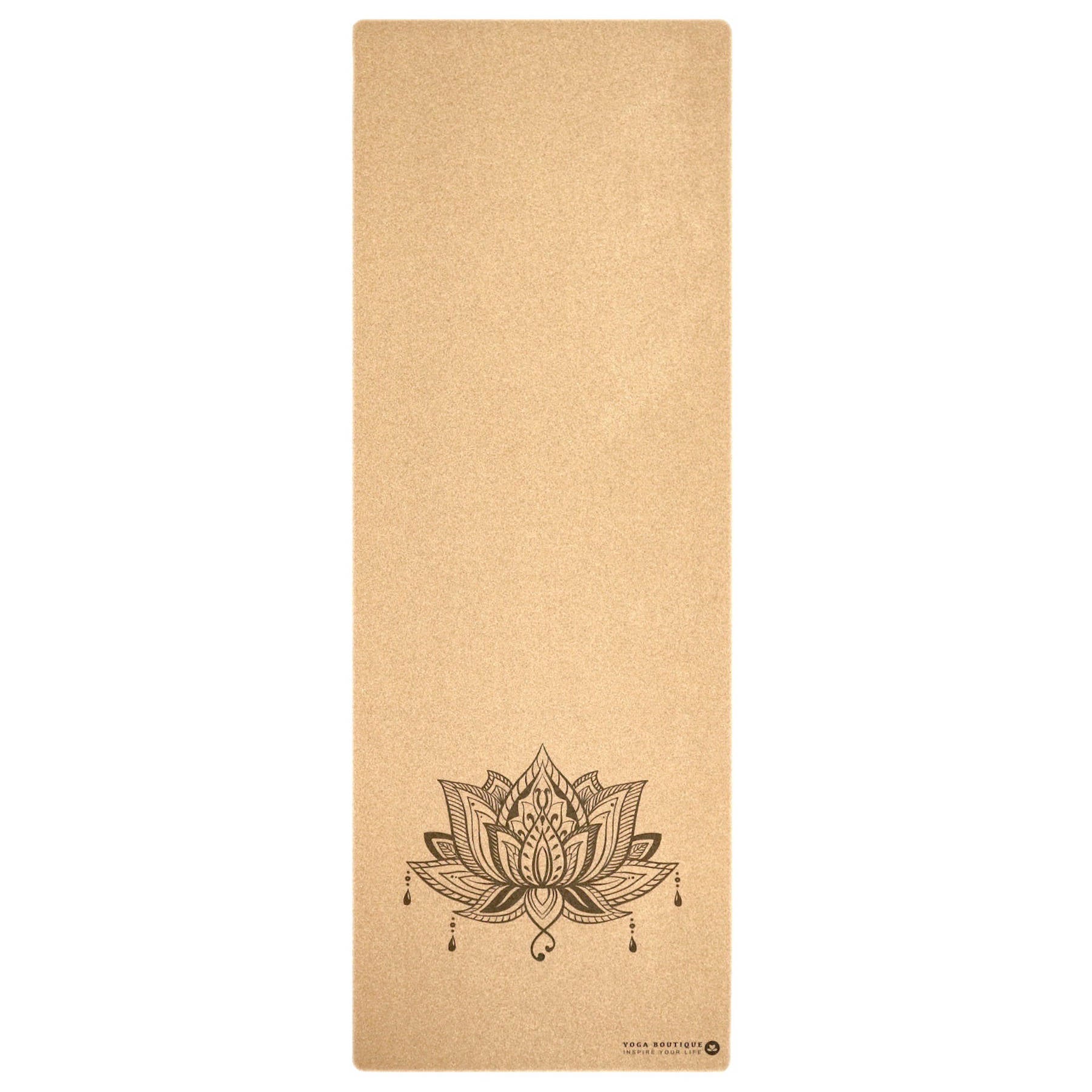 Tapis de yoga en liège Lotus