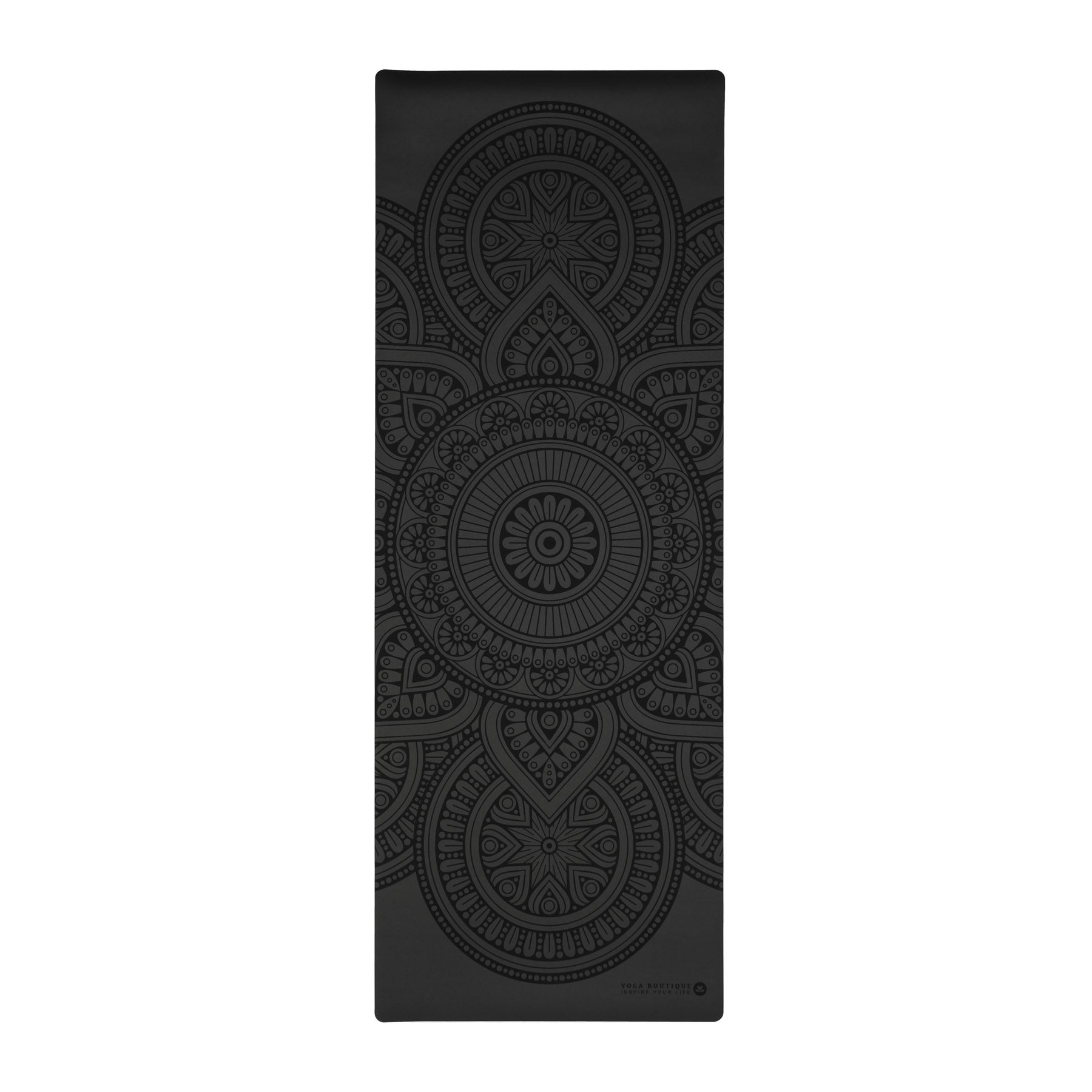 Tapis de yoga SuperGrip 2.0 Mandala très antidérapant noir